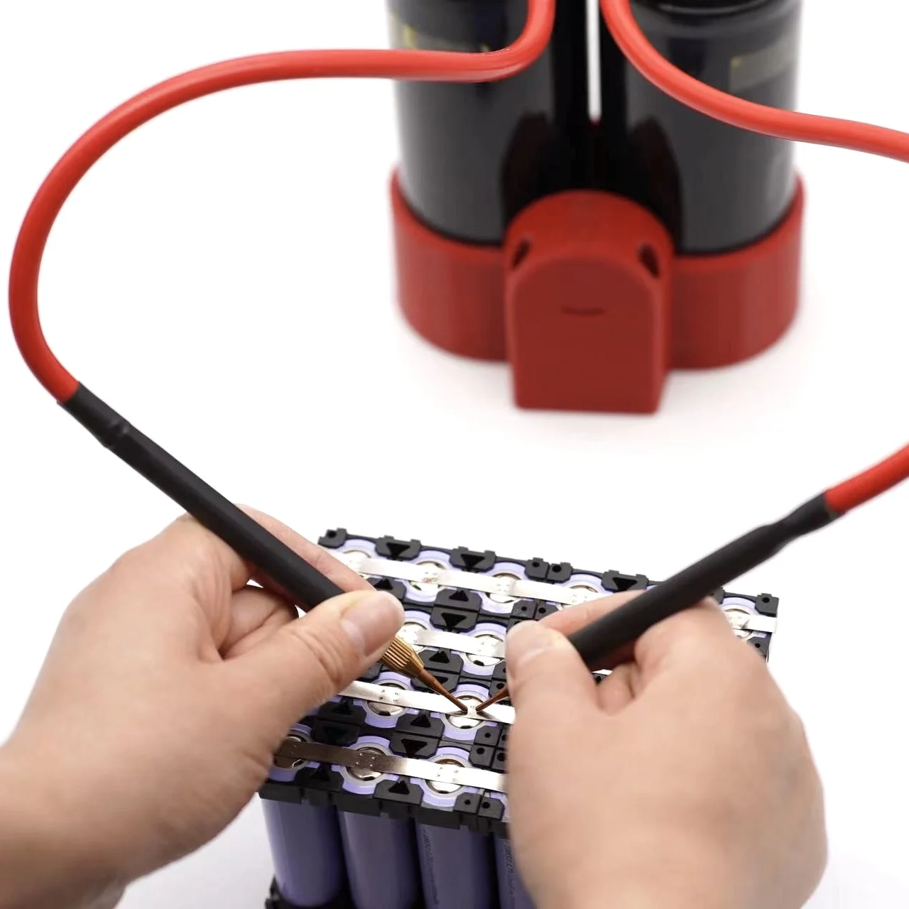 

99 Gears 2.7V 3000F Farad Capacitor Spot Welding Machine Double Pulse Spot Welder Soldering Tools for 18650 Batteries