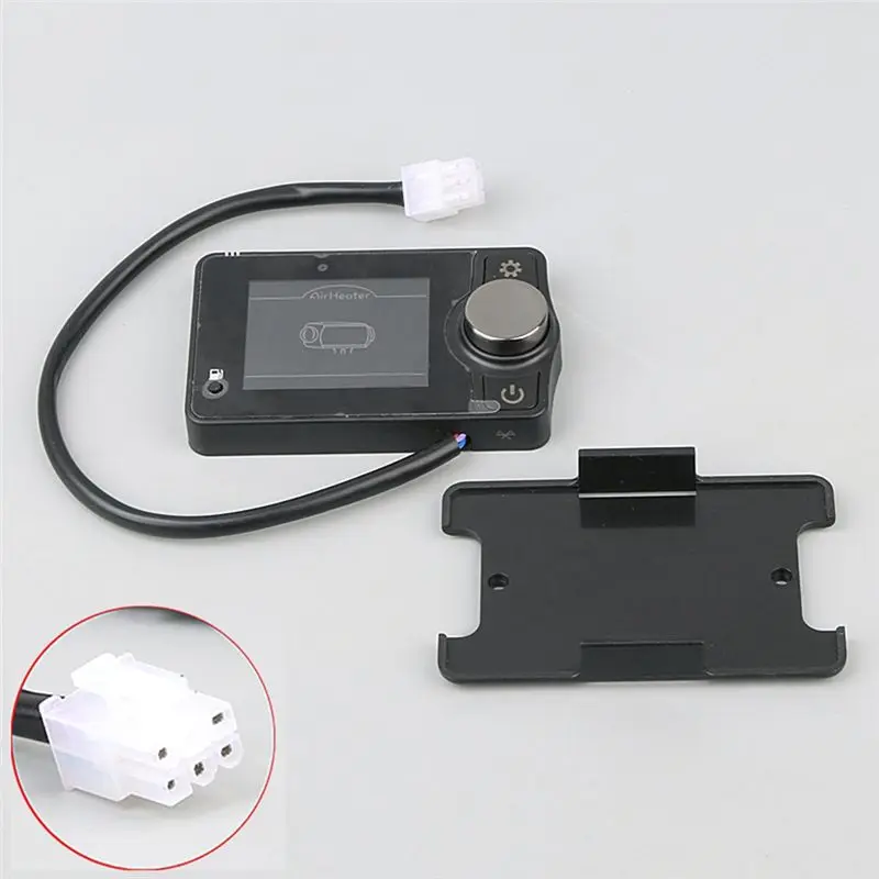 12V 자동차 에어 히터 LCD 스위치 주차 컨트롤러 원격 제어 자동차 주차 히터 용 5 전선 디젤 에어 히터-AT64