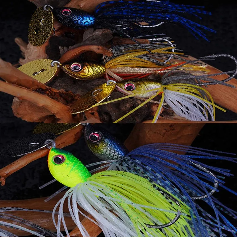 FISHANT 2022 Chatterbait Jigging Fishing Lure 14g Full Swimming