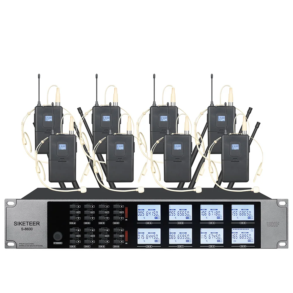 Professional wireless microphone system Conference condenser microphone Speech Large and small conference room