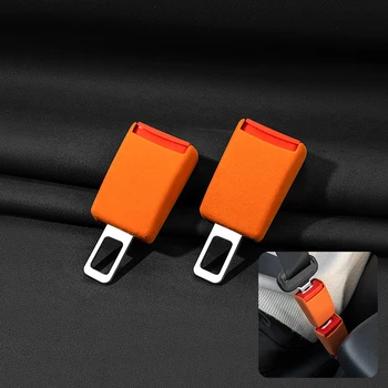 자동차 스웨이드 안전 벨트 버클 익스텐션 두꺼운 플러그 익스텐더, 포르쉐 파나메라 카이엔 971 911 9YA 마칸 박스터 3, 신제품