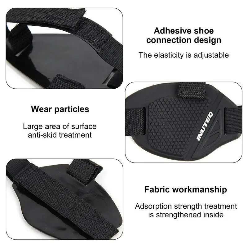 Motorcycle Shift Gear Lever Pedal Rubber Cover Shoe Protector Foot Peg Toe Gel Universal Rubber Boot Protector Shifter Guard