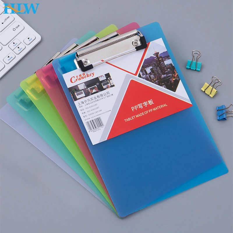 A6 A5 A4 File Folder Clipboard Writing Pad Memo Clip Board Test Paper Storage Organizer School Supplies Office Stationary