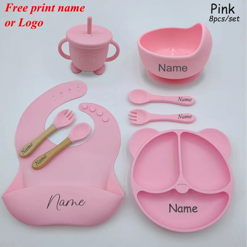 Pink 8 Pcs