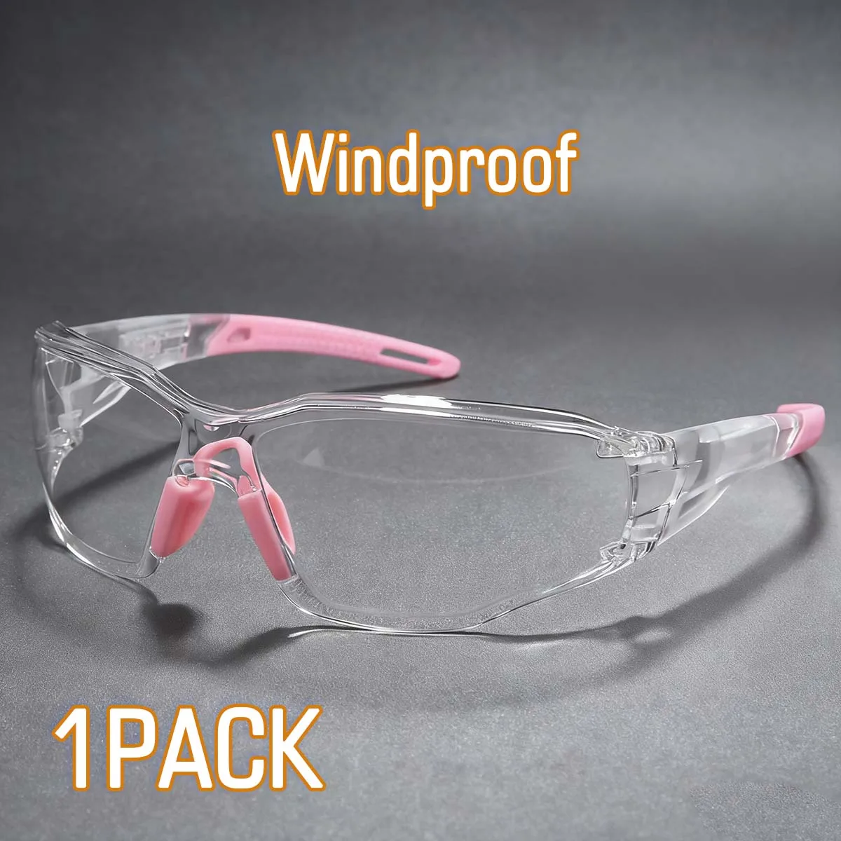 Lunettes de protection anti-postillons poussière vent sable pour cyclisme