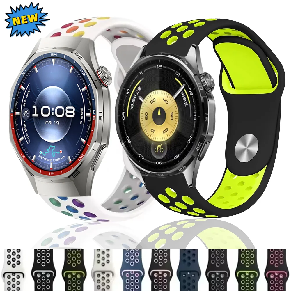 Versatile Sports Silicone Watch Strap (Multiple Sizes)