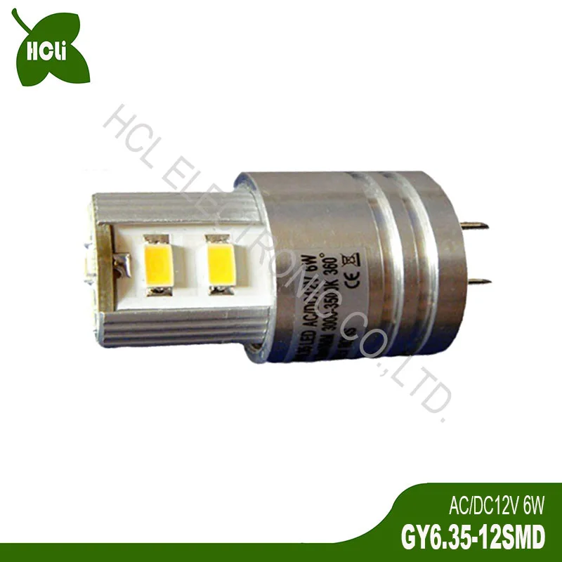 

Горячие продажи 6 Вт AC/DC12V GY6 GY6.35 G6.35 G6 G5 G4 лампочка для внутреннего освещения лампочка для чтения лампа для люстры бесплатная доставка 50 шт.