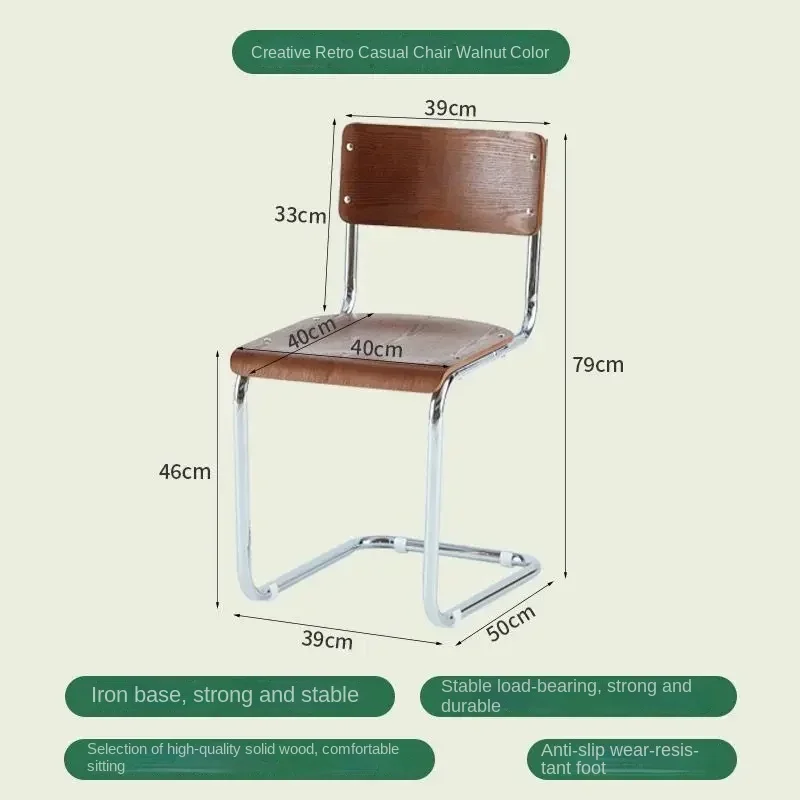 Modern Dining Chairs for Home Coffee Shop Small Apartment