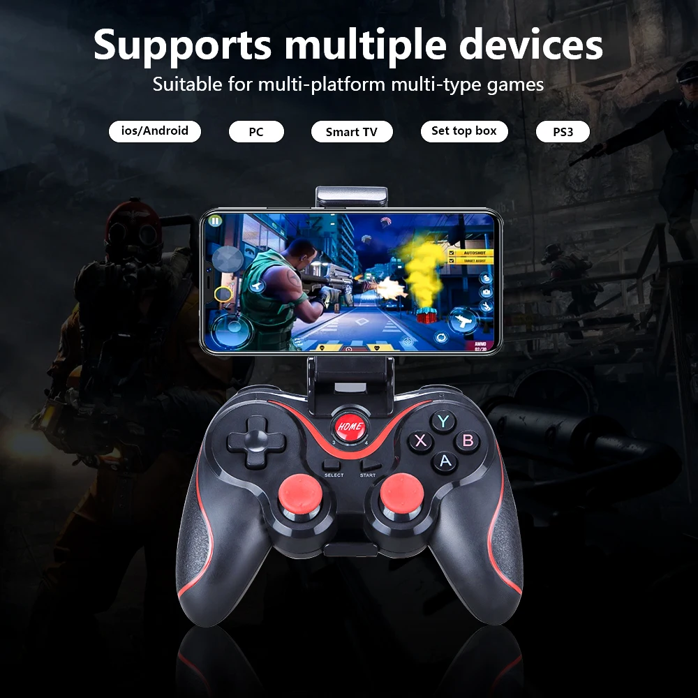 Controlador Gamepad sem fio para Minecraft, Genshin, Pubg, PPSSPP, Android,  Controle de Celular, Jogo Joystick, Acessórios Móveis, BT 5.0 - AliExpress