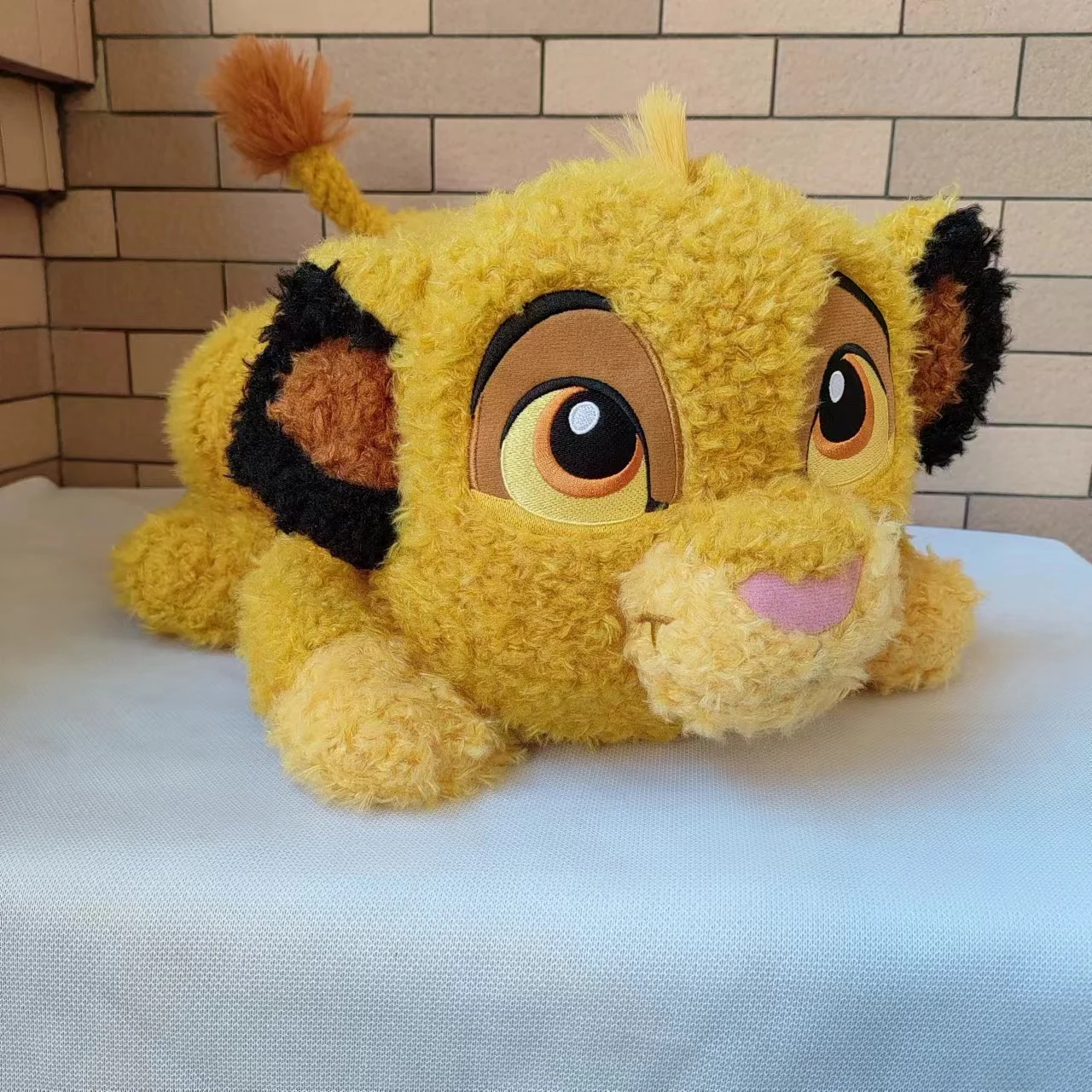 New 2024 Original Disney Simba Sleeping Position Giant Cartoon Plush Toy Dolls 40Cm