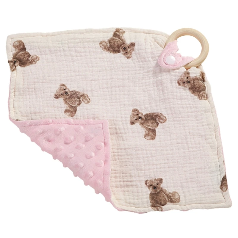 Feeding Towel Teething Bib Multi Layer Baby Bandana Towel Super Absorbent Bibs