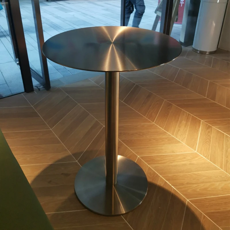 Round Modern Coffee Tables Design Minimalist Glamour Metal Small Coffee Corner Tables Balcony wooden Home Furniture mobile