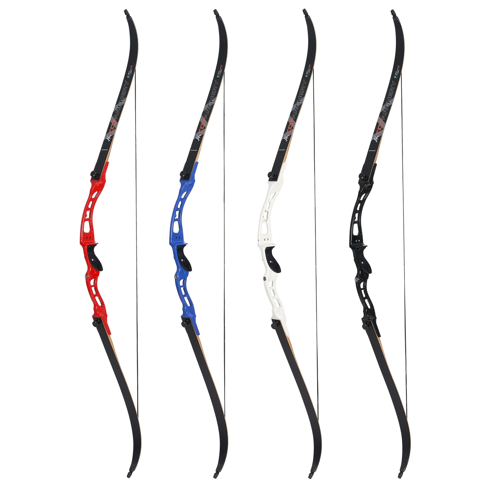 

66" Archery Takedown Recurve Bow Competition Target Shooting Aluminum Riser Laminated Limbs for Right Hand Hunting Accessories