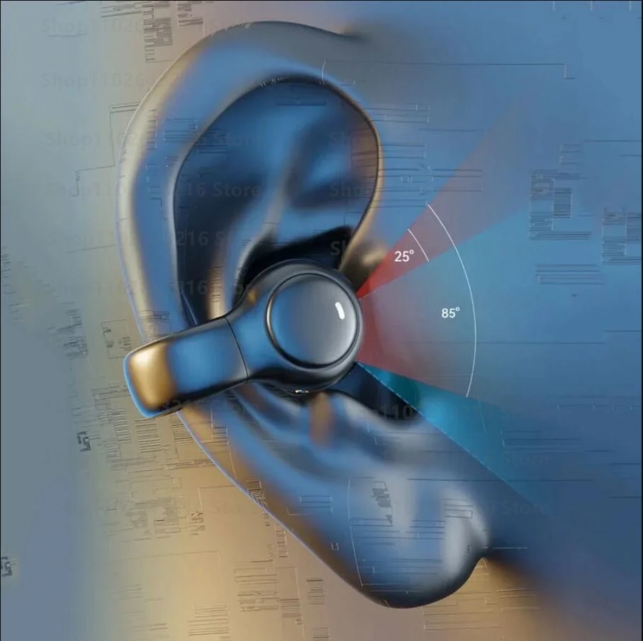 Wireless Earbuds TWS Bluetooth Earbuds with Charging Case Motion Noise Cancelling Headphone with Mic for Gaming Sport