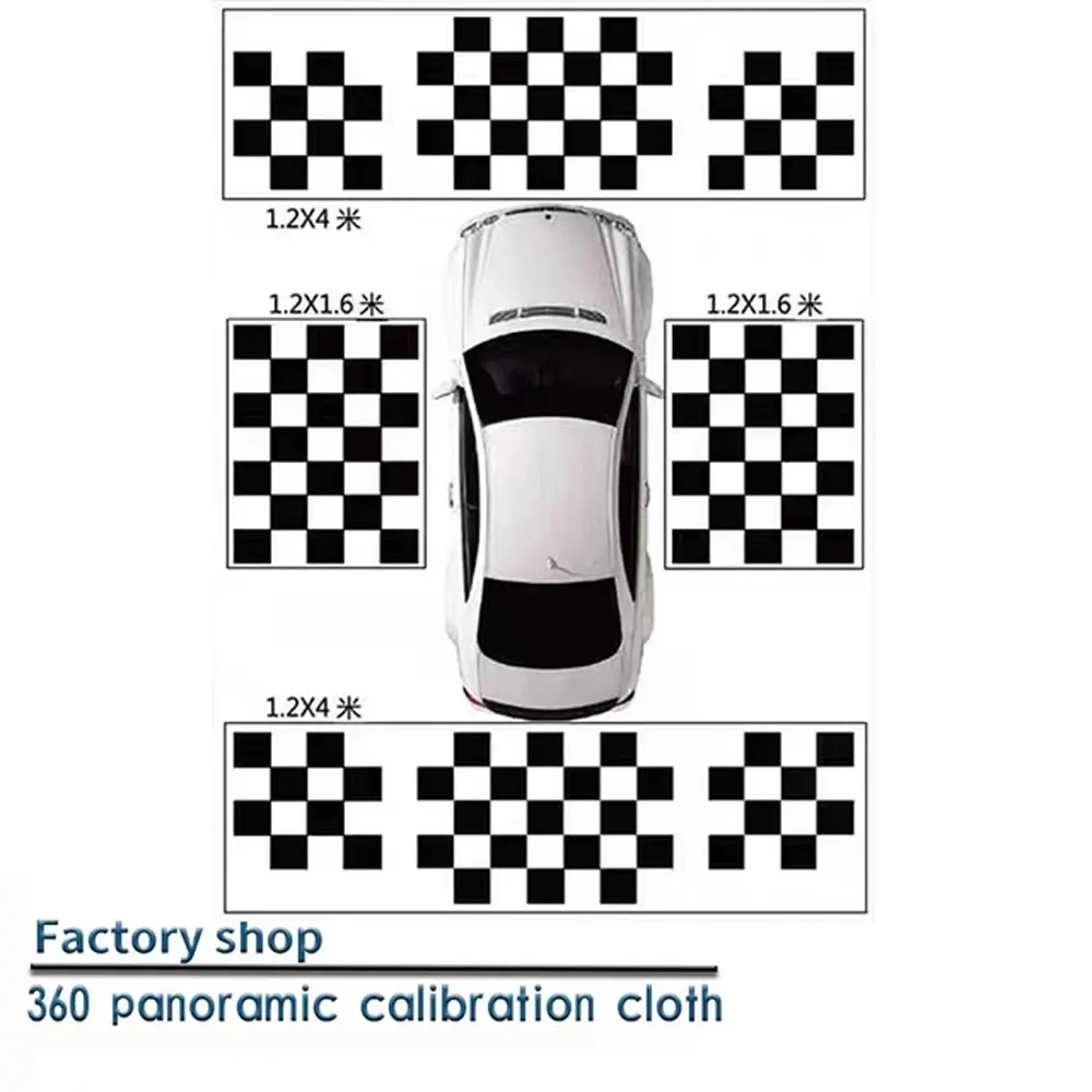 

Junda Navi - Fabrics Calibration Cloth Special for 360 Degree Surround Bird View System Debugging Clothes 4.4*1.2M/1.6*1.2M