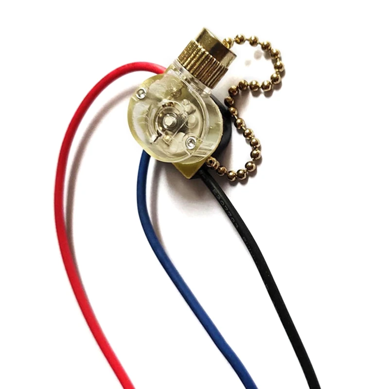 A6HB 3-Wire Wall Lights Pull Control Switch Replacement Universal ...