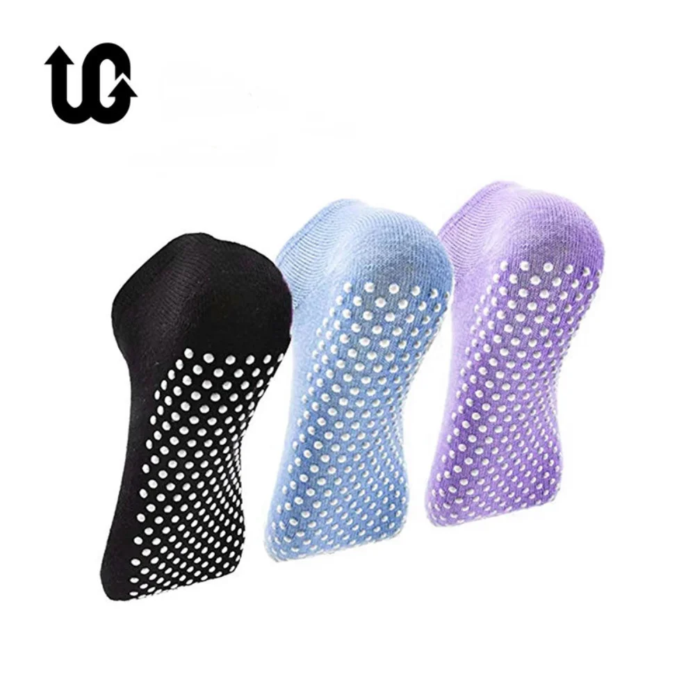 

Cotton Women Anti-Slip Sock Breathable trampoline Yoga Sock Short Socks Elasticity Sport Boy Girl Outside Sport Socks EU33-39