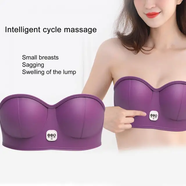 Experience the convenience of the lightweight and trendy stretchable electric breast enlargement massager, specially made for women
