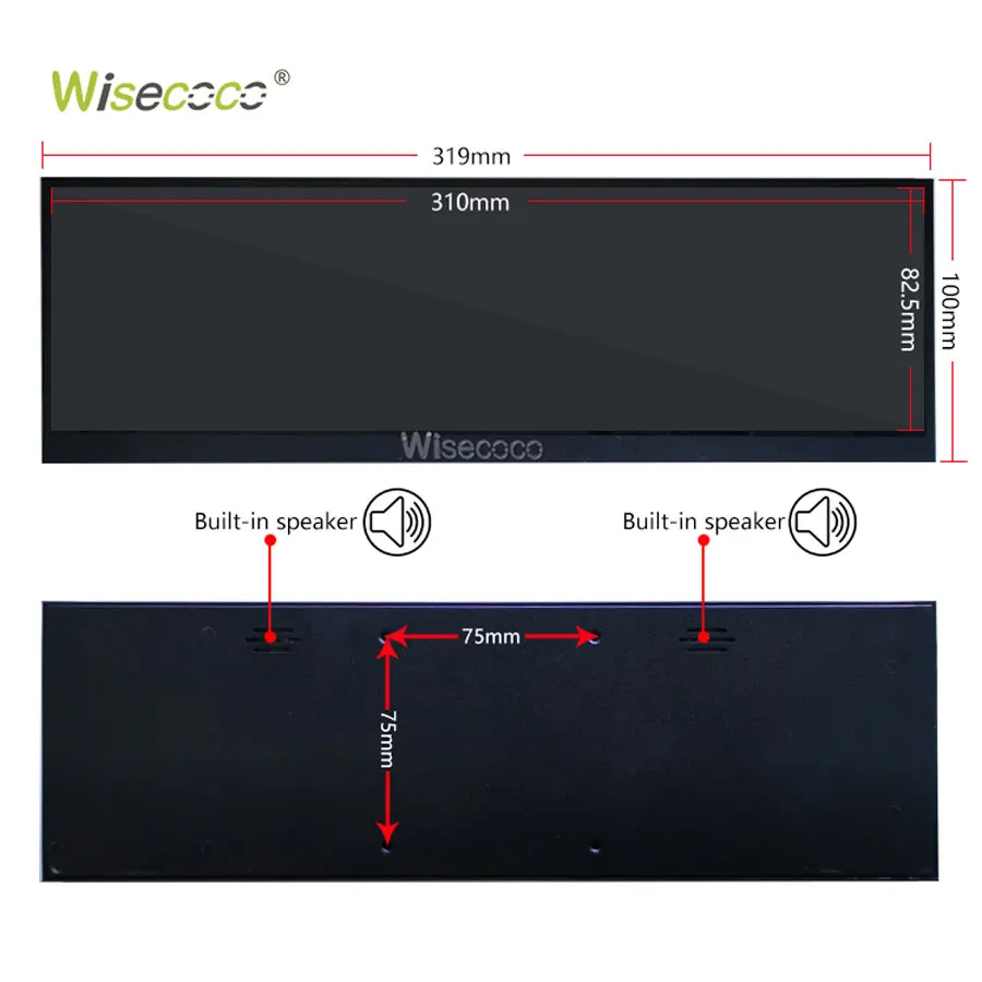 Wisecoco Aida64   Ʈ, 12.6 ġ Ʈġ , LCD  ġ, 1920x515   ÷, CPU GPU ͸