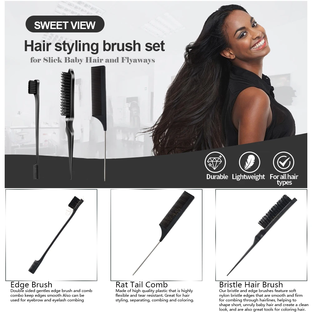 Рисунок 2 - Набор парикмахерских расчесок с