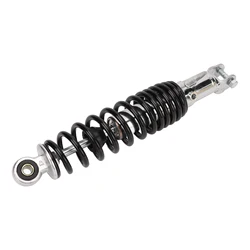 High - Performance Waterproof Motorcycle Rear Shock Absorber - 300mm Steel Alloy, 3000lb Capacity (Black)
