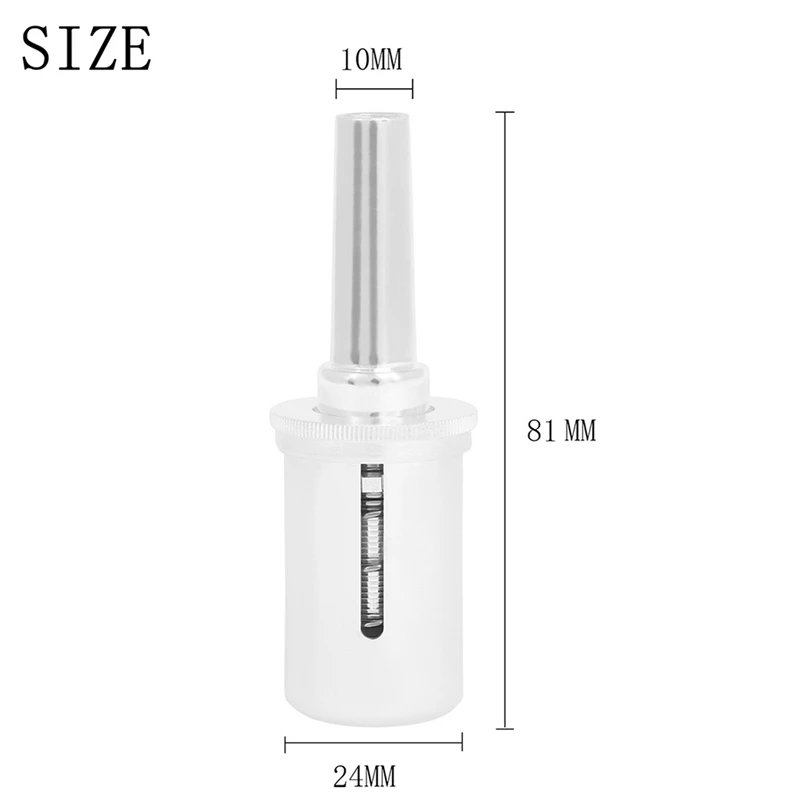 Trumpet Pressure Reducing Valve Trainer Trumpet Mouthpiece Corrector Professional Correction Assistant Tool Easy To Use Silver