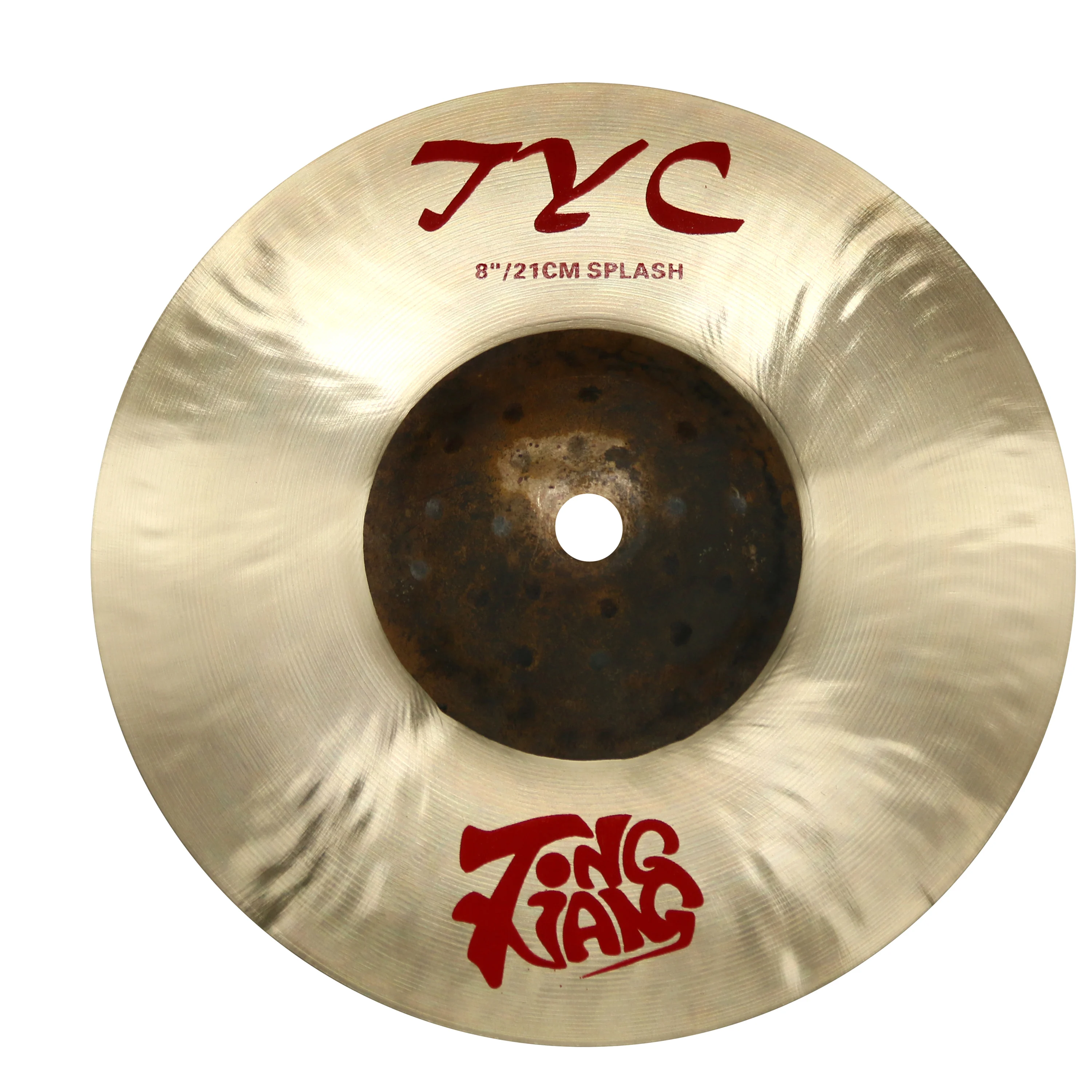 B25 Handmade Cymbals TYC 8" Splash Percussion Instruments Cymbals for Drums