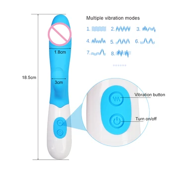 G Spot Dildo Rabbit Vibrators for Women Men Dual Vibration Silicone Masturbation Female Vagina Clit Stimulation Massage Sex Toys 6