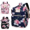 New Mummy Maternity Bag For Baby Fashion Large Capacity Printed Mommy Bag Multifunction Diaper Bags For Mom Activity Diaper Bags 1
