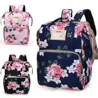 New Mummy Maternity Bag For Baby Fashion Large Capacity Printed Mommy Bag Multifunction Diaper Bags For Mom Activity Diaper Bags 1