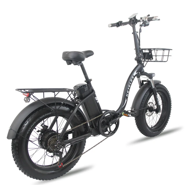 Electric Bike 20 Inch Foldable 4.0 Fat Tire Ebike 48V1000W Electric Bicycle 250W Mountain Power Assisted Electric Men's Bike 2