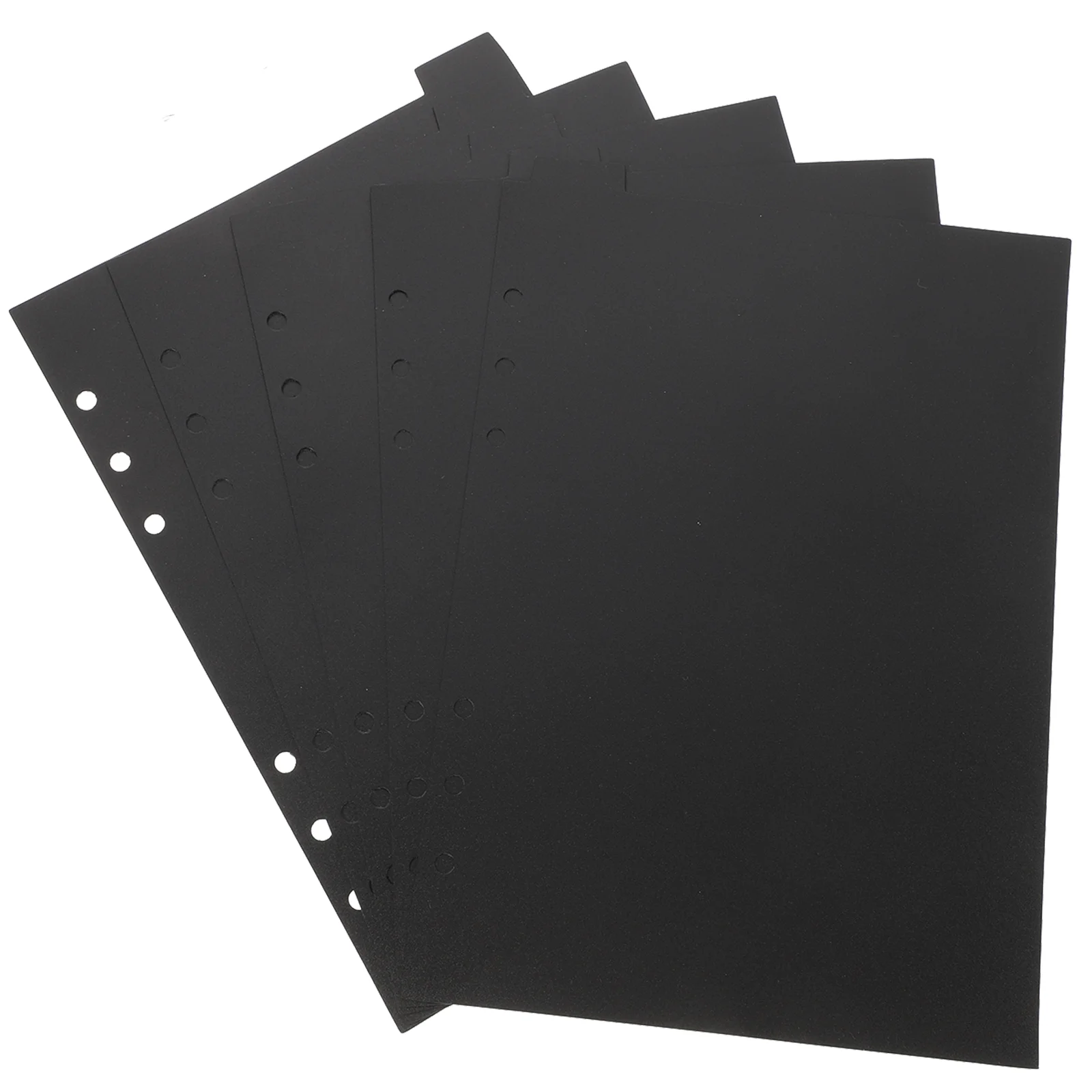

Tofficu Binder Divider A5-Tab Binder Page 6 Ring Dividers Plastic Index Notebooks