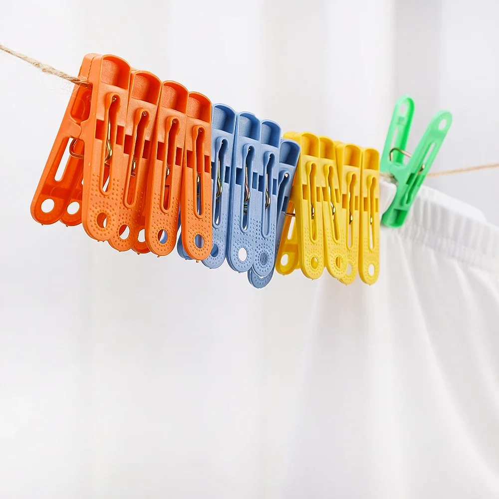 Clothes Photo Hanging Clip Plastic Clothespins Pegs Pin Laundry Household 40/20Pc