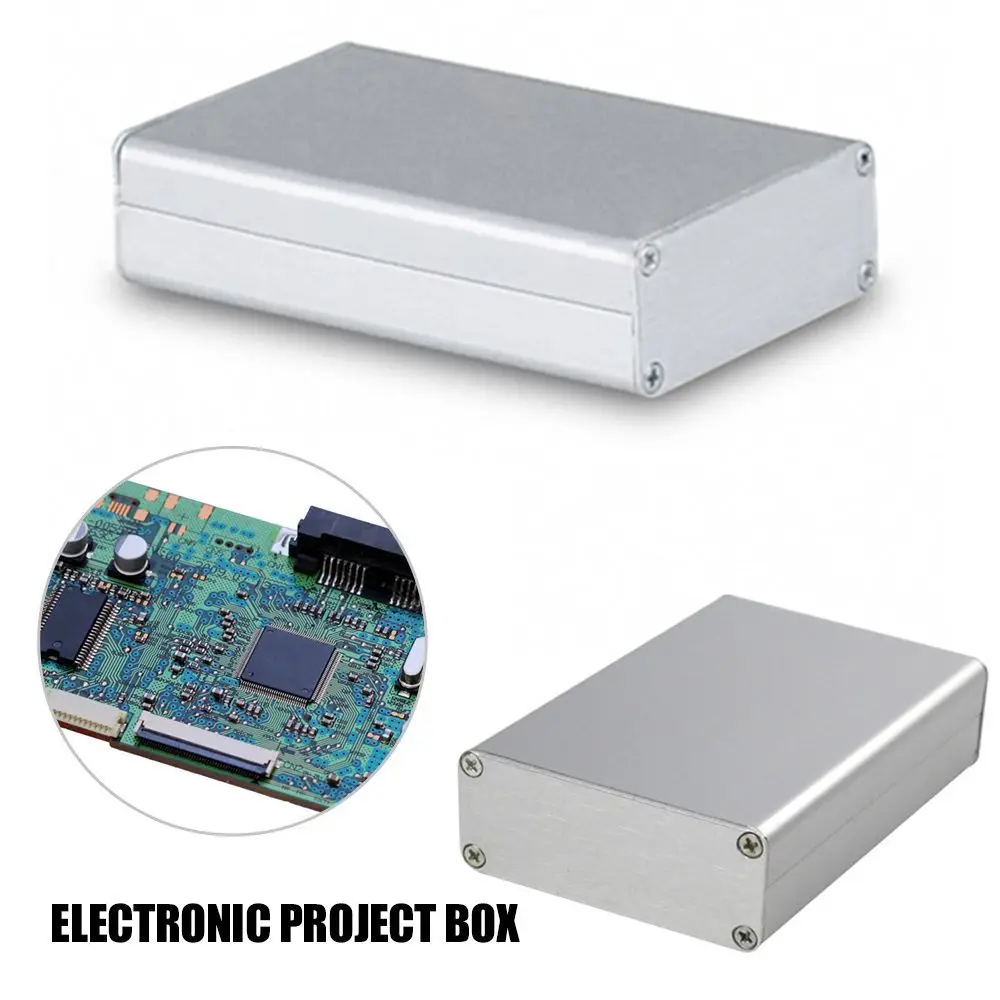 Durable Aluminium Electronic Project Enclosure Box with Circuit Protection