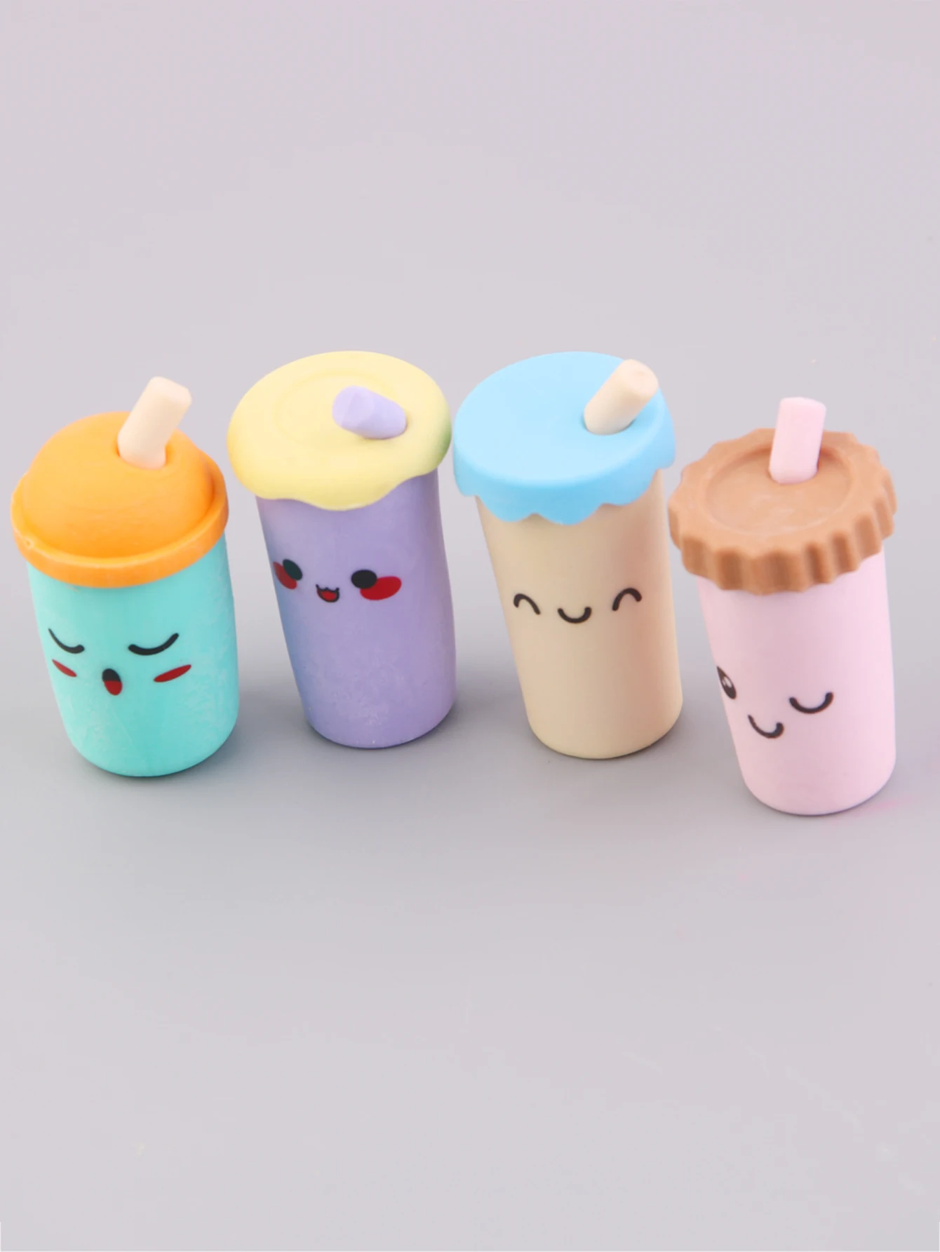 Creative Cute Cartoon Cup Eraser Individual Package Detachable Eraser Student Prize Stationery 3