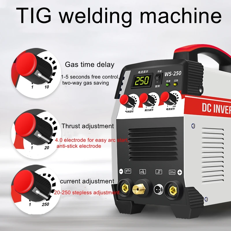 220v miniature mini stainless steel welding machine argon arc welding machine dual-purpose all-copper electric