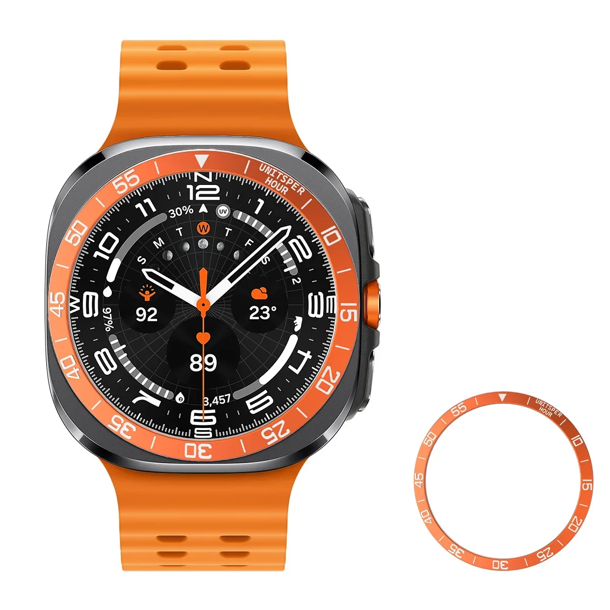 Premium Metal Bezel Adhesive Bumper Cover