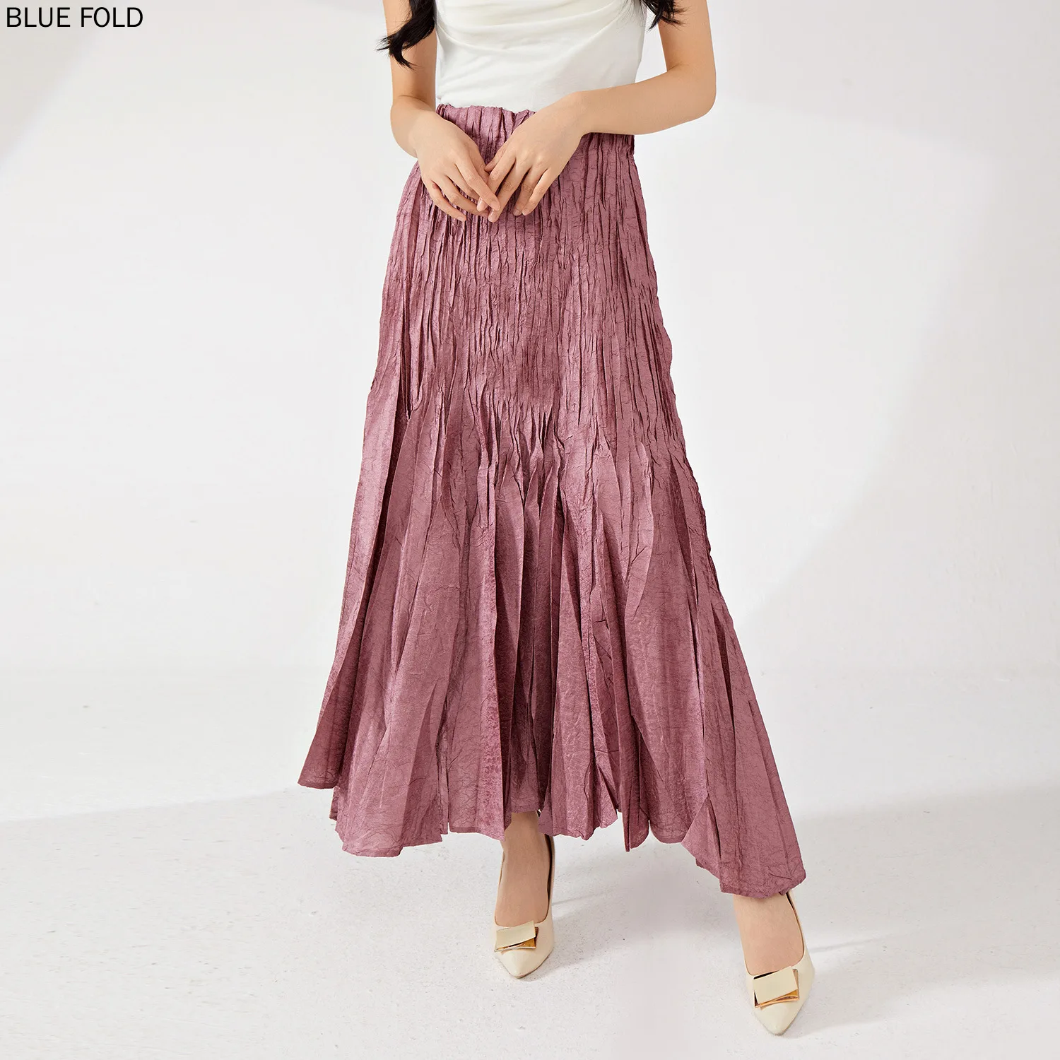 

Лидер продаж, Весенняя женская модная Высококачественная плиссированная супер плиссированная юбка миаке, женская одежда