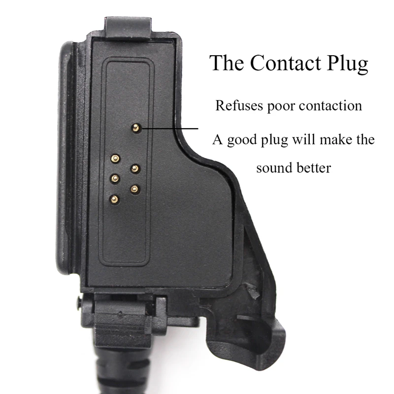 RISENKE Shoulder Speake Mic, Compatible with Motorola Radio, XTS1500, XTS2500, XTS3000, XTS3500, XTS5000, XTS5000, JT1000, HT100