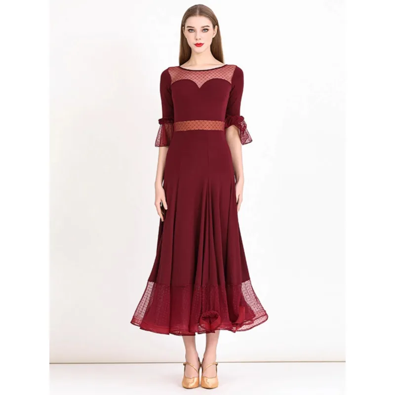 Elegant Modern Dance Dress MY897 National Standard Dance Waltz Clothing Social Dress