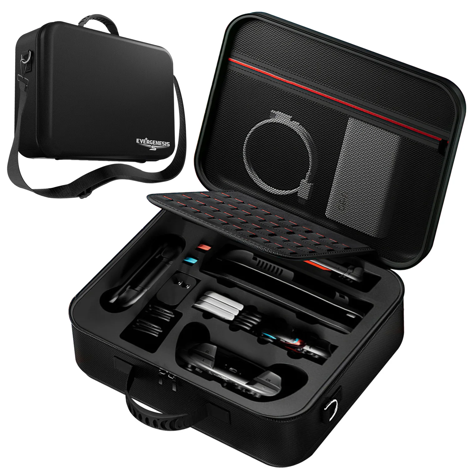 תיק נשיאה בנפח גדול עבור Nintendo Switch 2 עם תיק אחסון מלא וידית עמידה בלחץ ונפילה