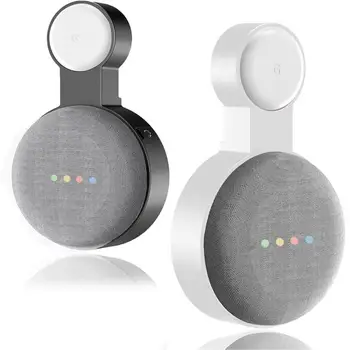 Google Nest Mini용 콘센트 벽걸이 거치대, Nest Mini 2 세대 코드 관리, 스마트 스피커 액세서리