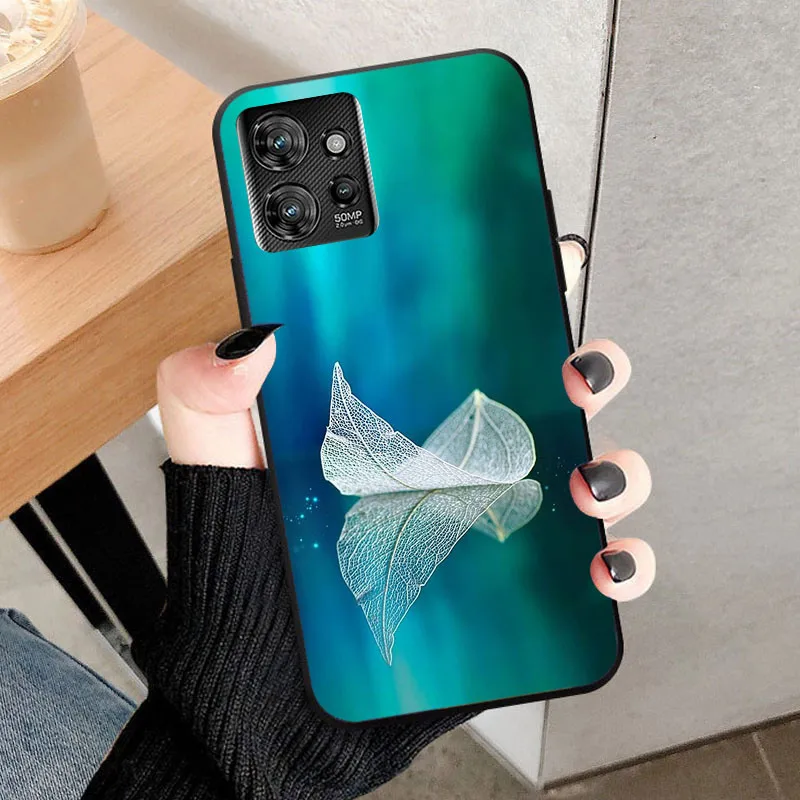 Shockproof Silicone Bumper Back Cover - Soft TPU Protective Phone Case, 6.6