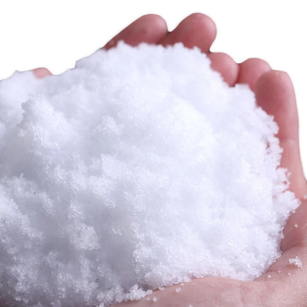 

500 G/176oz Christmas Decor Decoration Snow Artificial Fake Absorb Water White