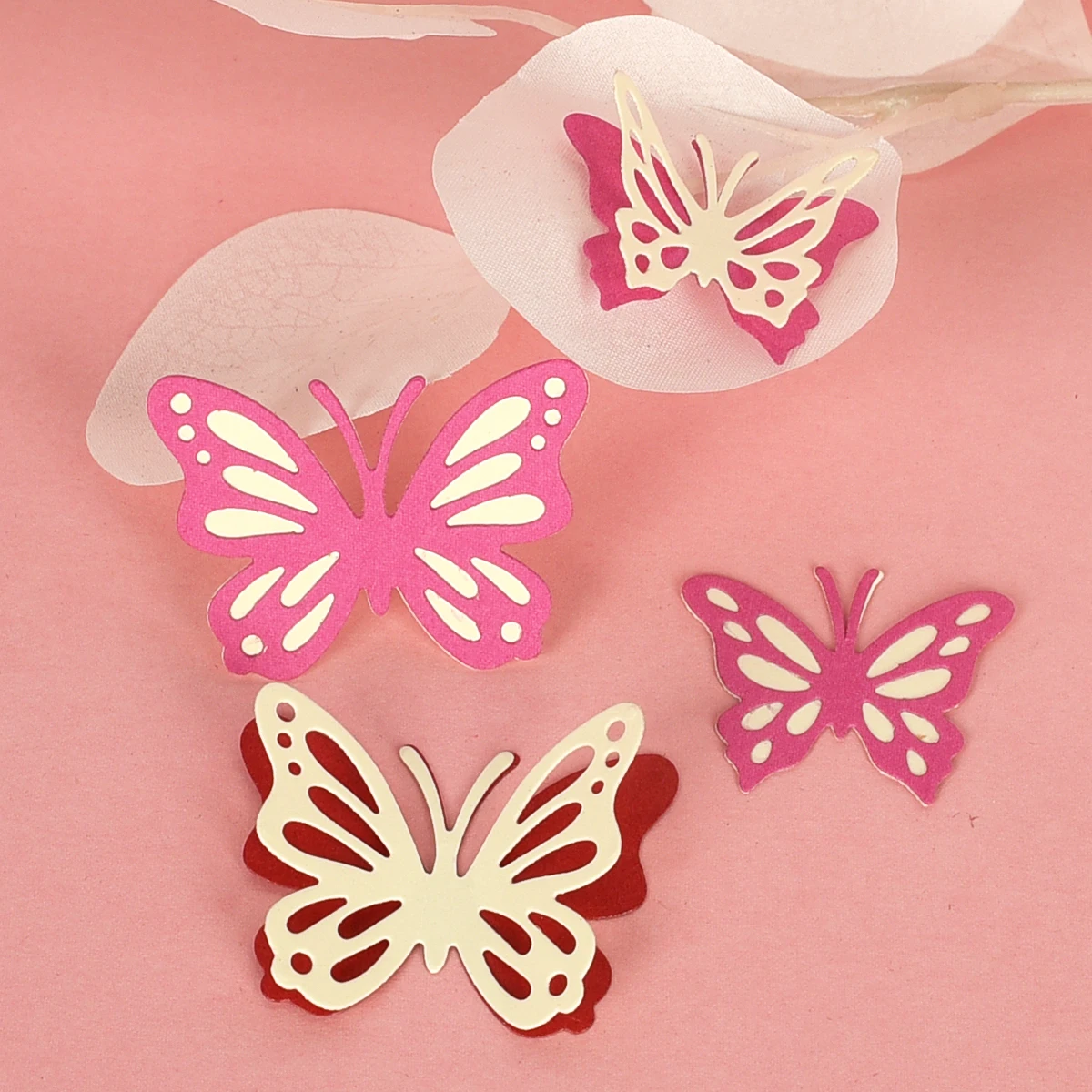 Cutting Dies Butterfly Stencils Combination Embossing Puzzle Template
