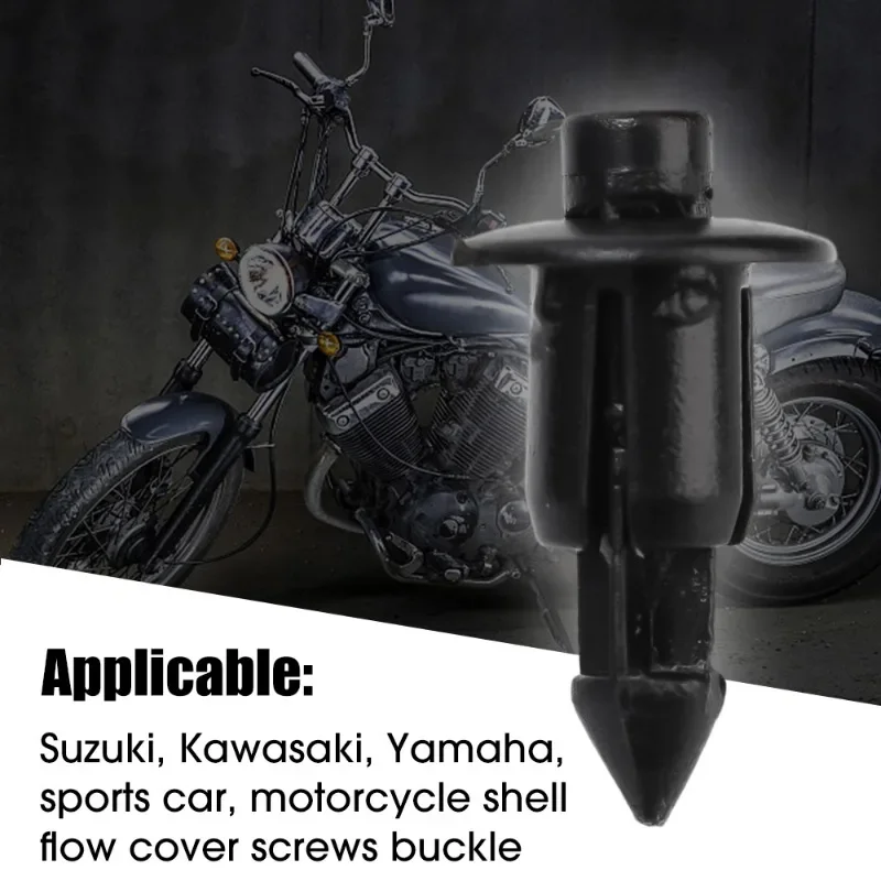 Clip Di Fissaggio In Plastica 50pz - Rivetti Per Carenatura Auto E Moto Suzuki/Kawasaki - Foto 10