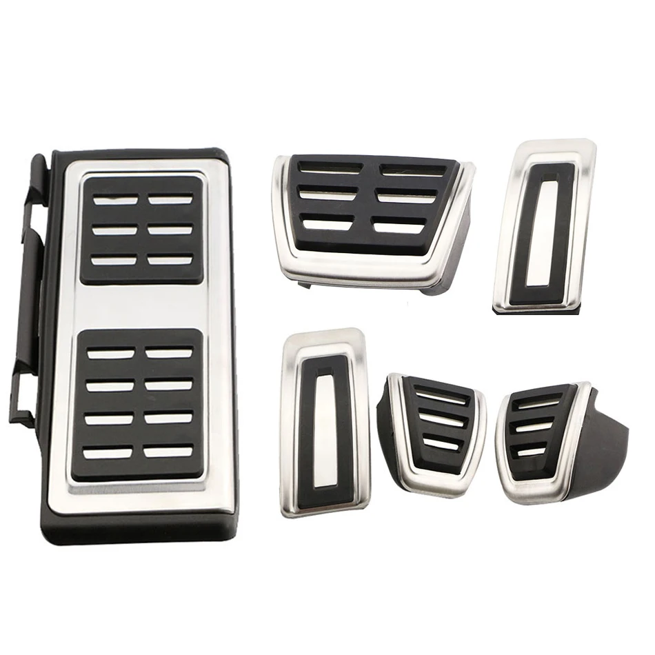 Car Pedals car pedals for Volkswagen VW Tiguan Allspace Passat B8 Golf 7 T-cross Tcross T-roc Troc Skoda Octavia A7 Seat Leon 5F MK3