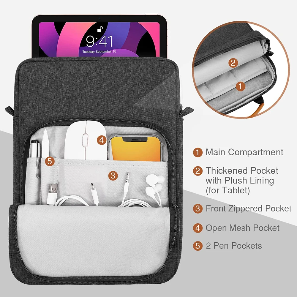 Versatile Portable Backpack for Tablets, Gadgets, and Accessories