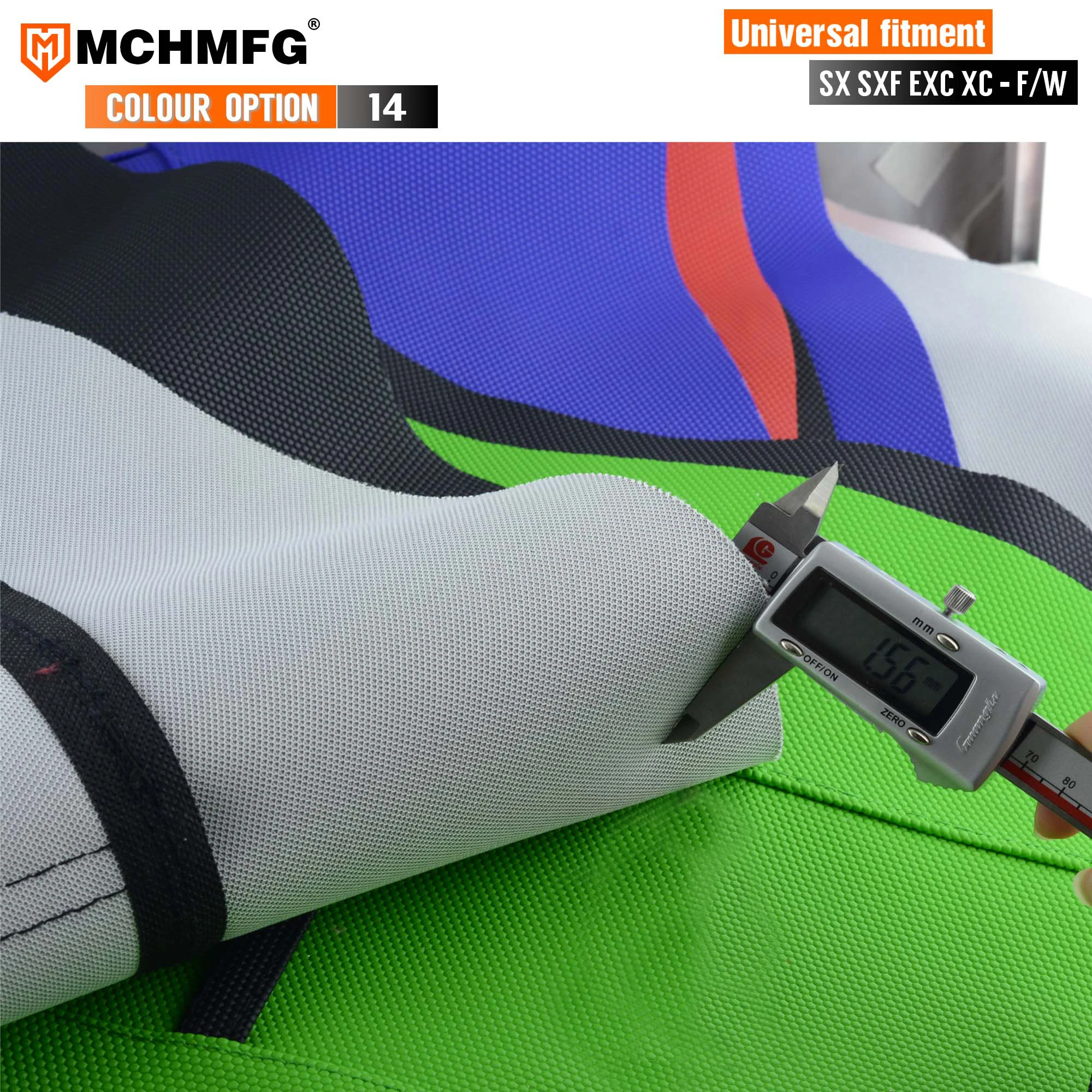 Waterproof Antislip Motorcycle Seat Cover Cushions Set