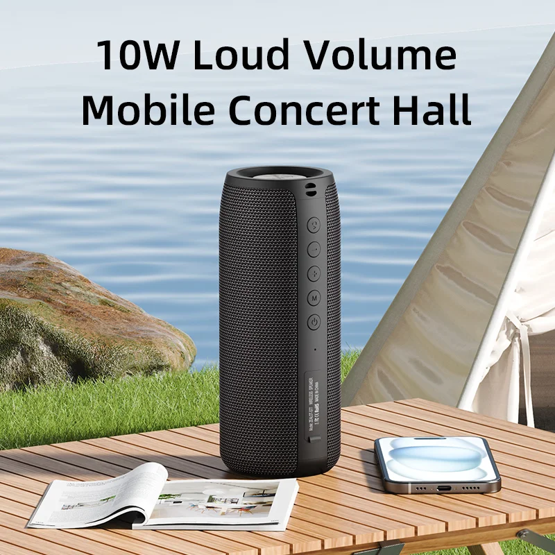 ZEALOT S51 Powerful Bluetooth Speaker Bass Wireless Speakers Subwoofer Waterproof Sound Box Support TF, TWS, USB Flash Drive 2